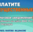 Не позднее 1 декабря уплатите имущественные налоги. - Баймакский район